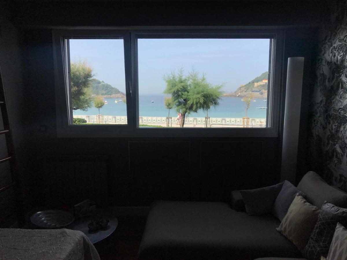 La Madame On La Concha Beach, Seaview Apartment San Sebastián Exteriér fotografie