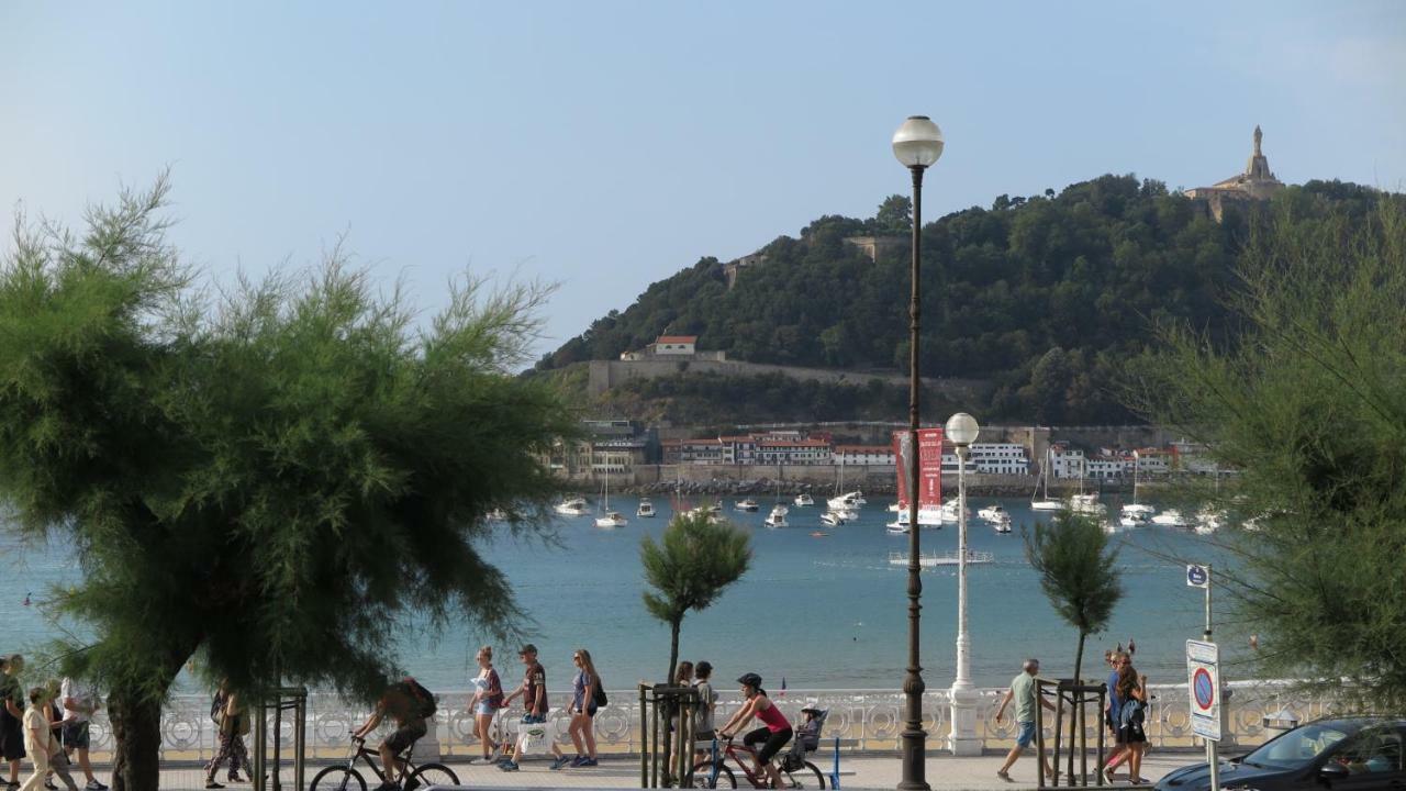 La Madame On La Concha Beach, Seaview Apartment San Sebastián Exteriér fotografie