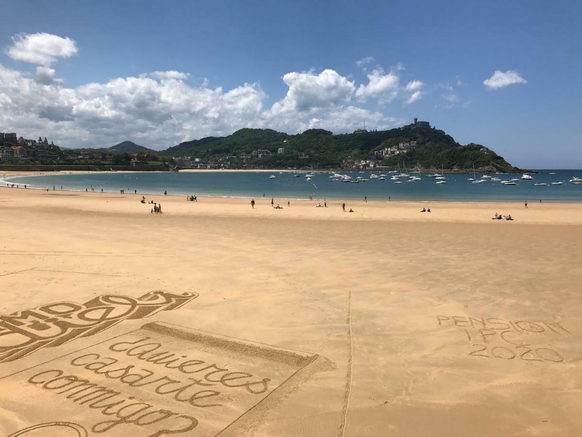 La Madame On La Concha Beach, Seaview Apartment San Sebastián Exteriér fotografie