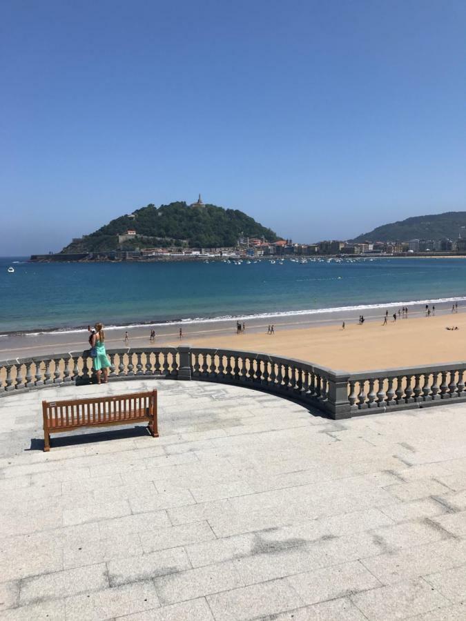 La Madame On La Concha Beach, Seaview Apartment San Sebastián Exteriér fotografie