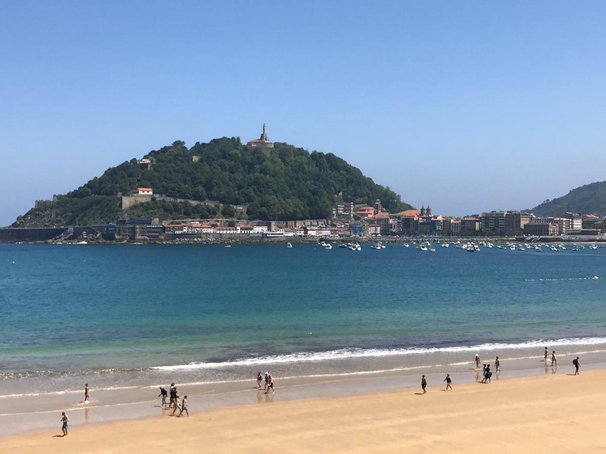 La Madame On La Concha Beach, Seaview Apartment San Sebastián Exteriér fotografie